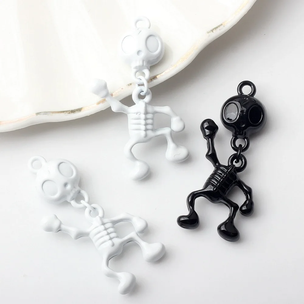 10Pcs/pack Simple Alloy Funny Halloween Devil Skeleton Pendant DIY Bracelets Necklaces Jewelry Accessories
10Pcs/pack Simple Alloy Funny Halloween Devil Skeleton Pendant DIY Bracelets Necklaces Jewelry Accessories