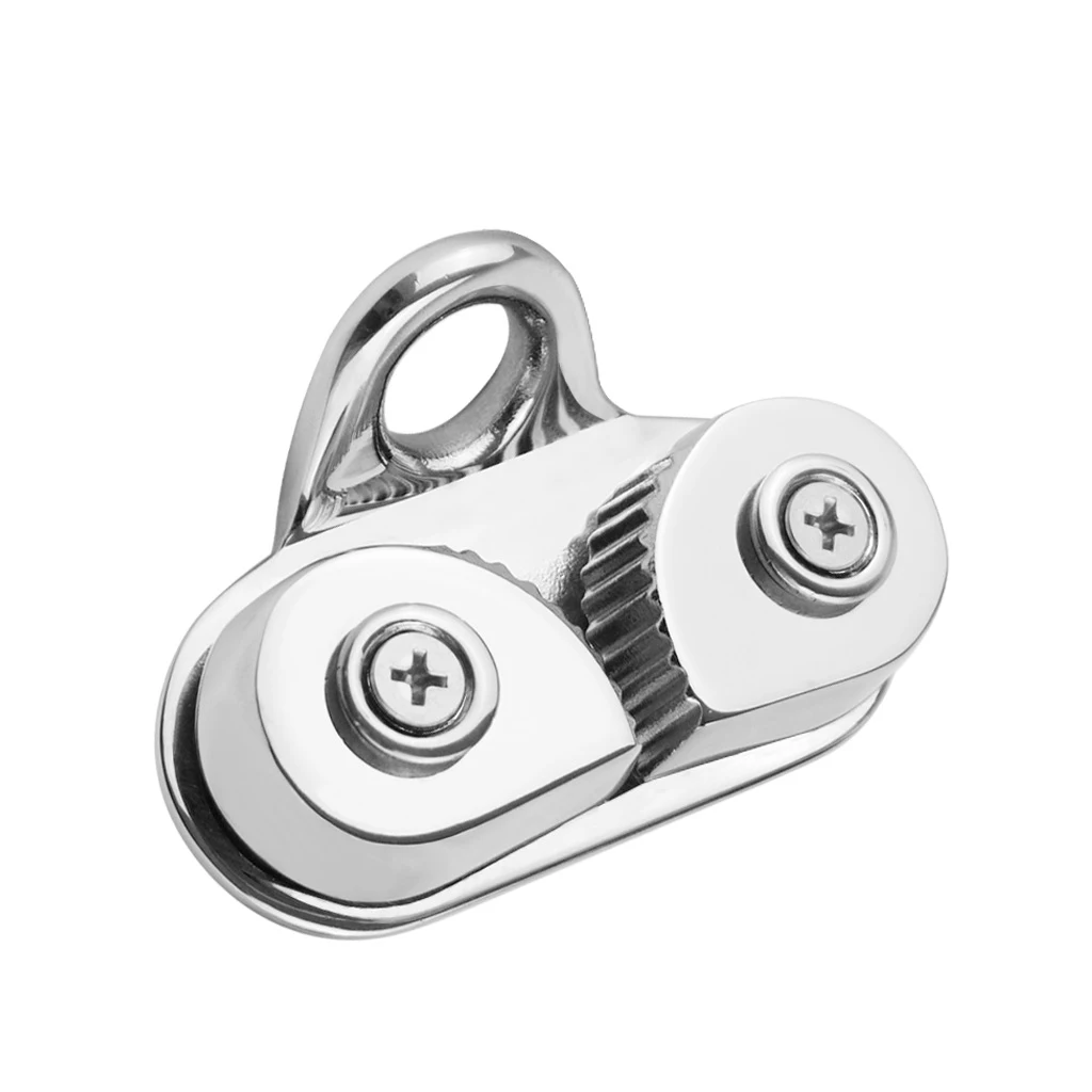 Stainless Steel 316 Cam Cleat with Leading Ring Boat Cam Cleats Matic Fairlead Marine Sailing Sailboat Kayak Canoe Dinghy
Stainless Steel 316 Cam Cleat with Leading Ring Boat Cam Cleats Matic Fairlead Marine Sailing Sailboat Kayak Canoe Dinghy