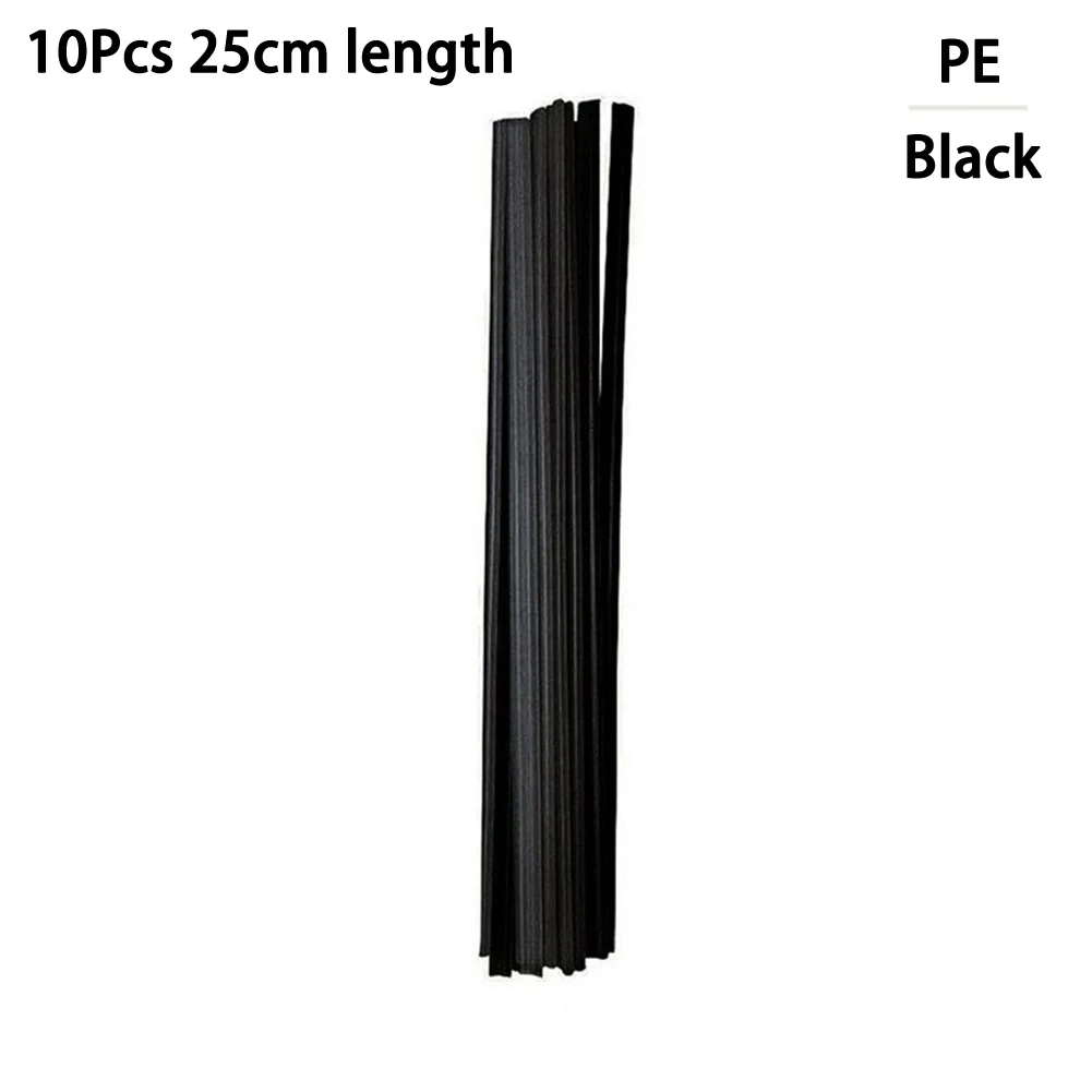 

10Pcs 9.84 Inch Plastic Welding Rods ABS PP PVC PE Welding Rods Sticks Bumper Repair Soldering Tools For Chemical Bucket