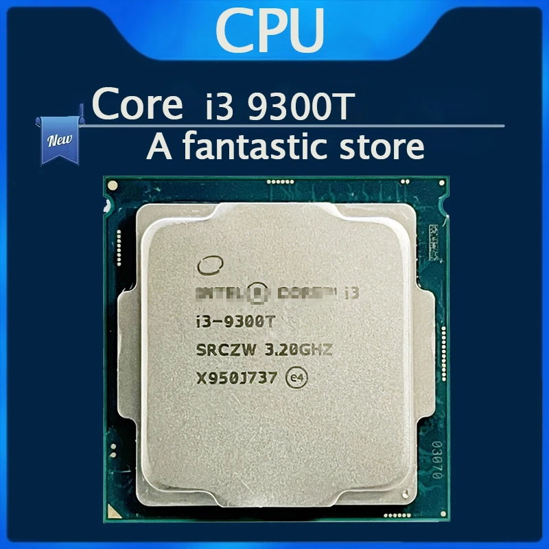 Used Intel Core i3 9300T 3.2GHz Quad-Core Four-Thread CPU Processor 8M 35W LGA 1151 without Cooler
Used Intel Core i3 9300T 3.2GHz Quad-Core Four-Thread CPU Processor 8M 35W LGA 1151 without Cooler
