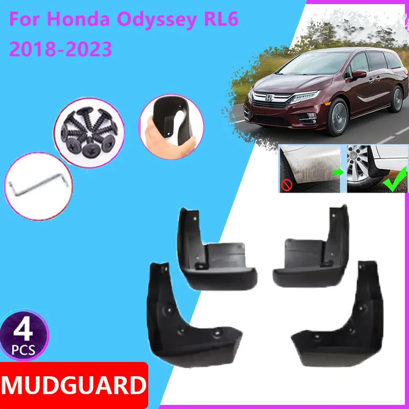 Car Mudguard for Honda Odyssey RL6 EX-L LX 2018~2023 Splash Guards Covers Rear Fenders Front Wheel Mud Flap Exterior Accessories
Car Mudguard for Honda Odyssey RL6 EX-L LX 2018~2023 Splash Guards Covers Rear Fenders Front Wheel Mud Flap Exterior Accessories