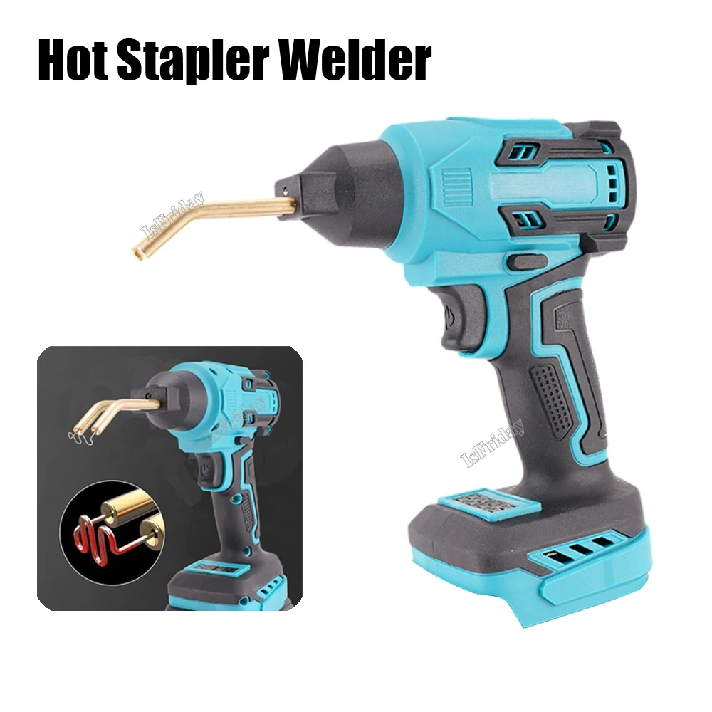 Hot Stapler Welder Plastic Welding Machine Car Body Panel Crack Repair Welding Gun for Makita 18V B Series Lithium Battery
Hot Stapler Welder Plastic Welding Machine Car Body Panel Crack Repair Welding Gun for Makita 18V B Series Lithium Battery