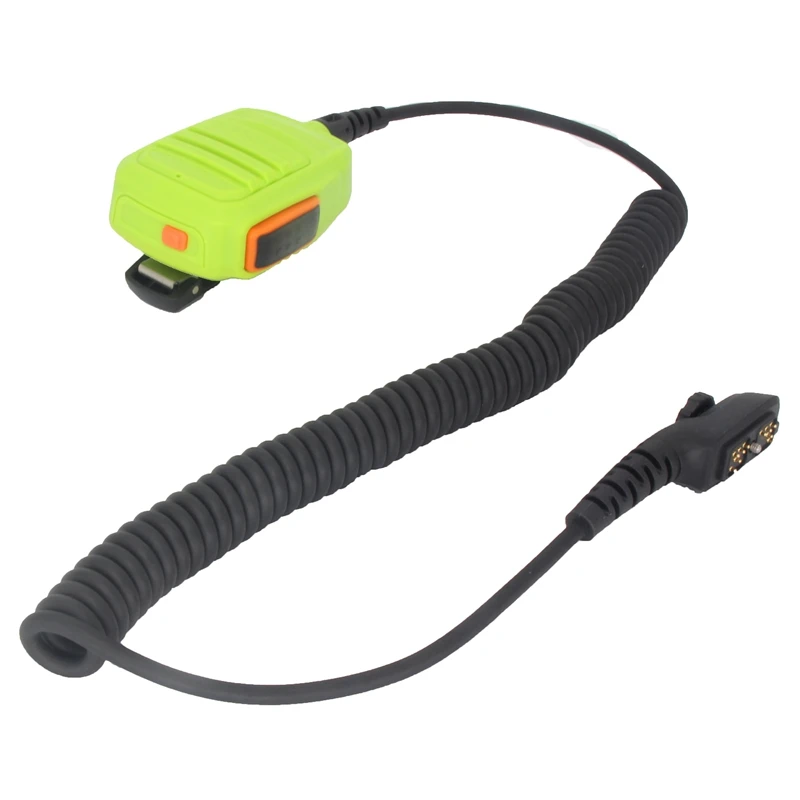 Green PTT Handheld Mic Microphone Forhytera HYT PD700 PD700G PD780 PD780G Walkie Talkie
Green PTT Handheld Mic Microphone Forhytera HYT PD700 PD700G PD780 PD780G Walkie Talkie