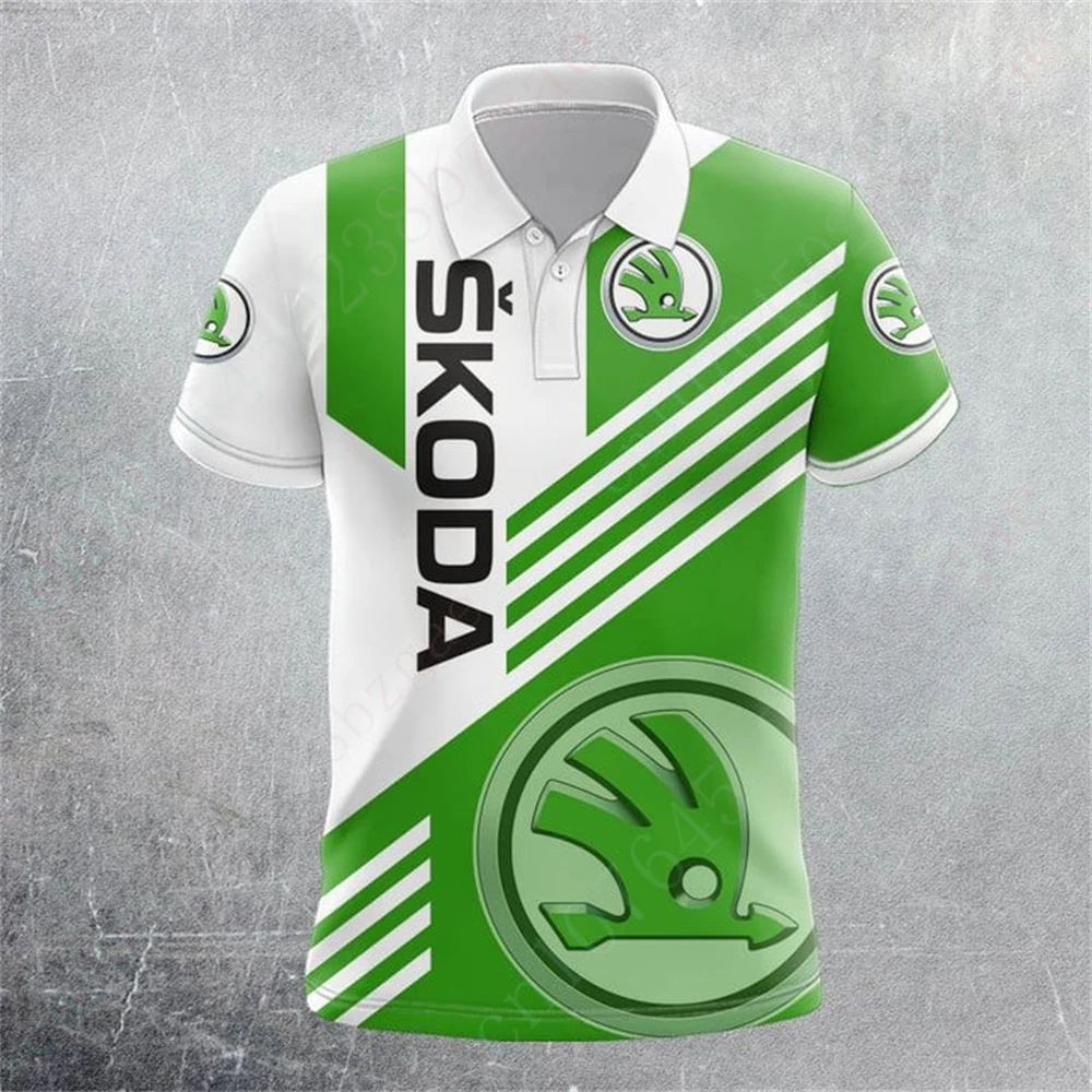 Skoda Clothing Harajuku Short Sleeve Breathable Tee Top Anime Polo Shirts And Blouses Unisex Golf Wear Casual T Shirt For Men
Skoda Clothing Harajuku Short Sleeve Breathable Tee Top Anime Polo Shirts And Blouses Unisex Golf Wear Casual T Shirt For Men