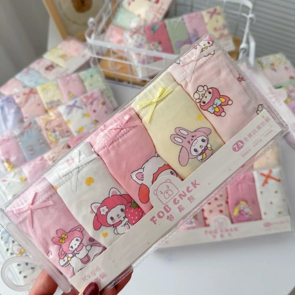 5Pcs Kawaii Hello Kitty Anime Sanrio Cotton Children Underwear Pants Cute Cartoon Baby Antibacterial Boxer Short Pants Gifts
5Pcs Kawaii Hello Kitty Anime Sanrio Cotton Children Underwear Pants Cute Cartoon Baby Antibacterial Boxer Short Pants Gifts