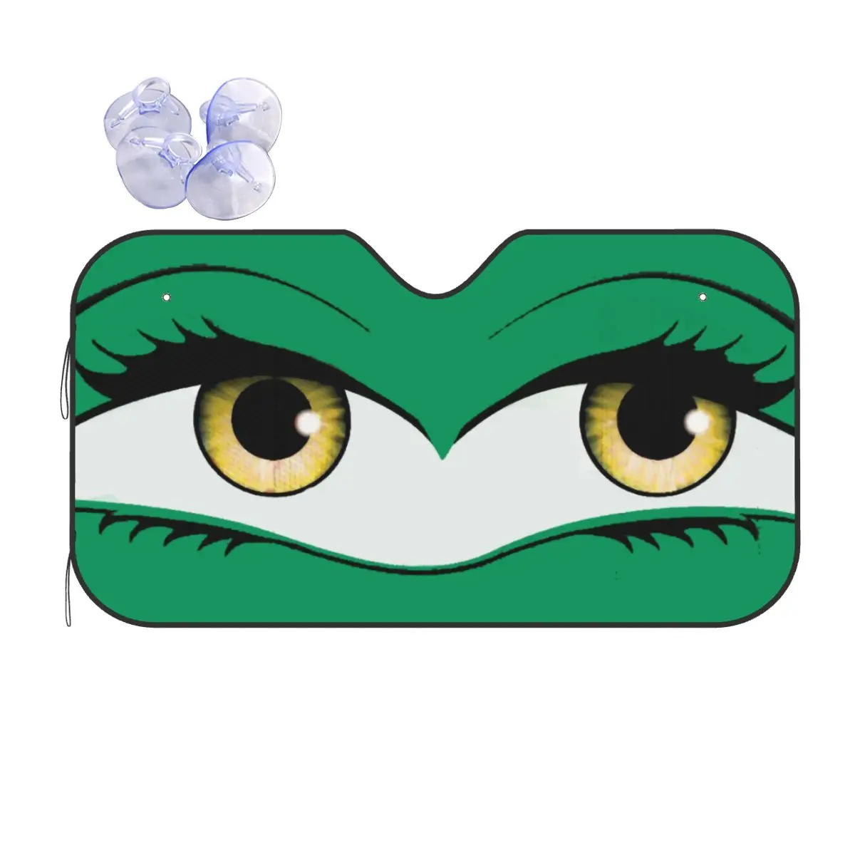 Green Eye Polyester Windshield Sunshade 76x140cm Cute Foils Car Sunshade Heat Reflector
Green Eye Polyester Windshield Sunshade 76x140cm Cute Foils Car Sunshade Heat Reflector