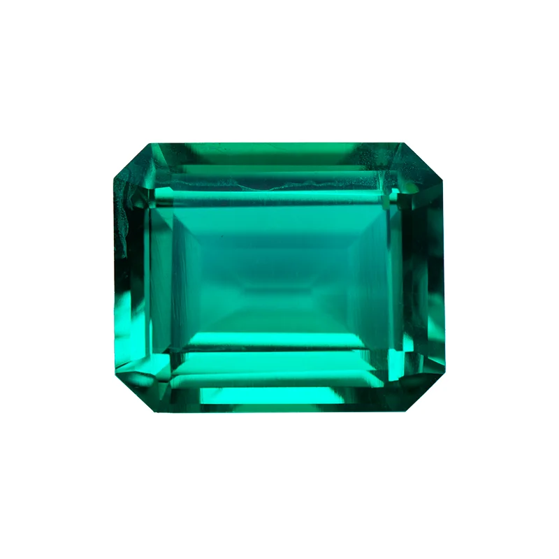 

Selectable AGL Certificate New Lab Grown Stone Emerald Cut Columbia Emeralds Gemstone for DIY Advanced Jewelry Making Materials