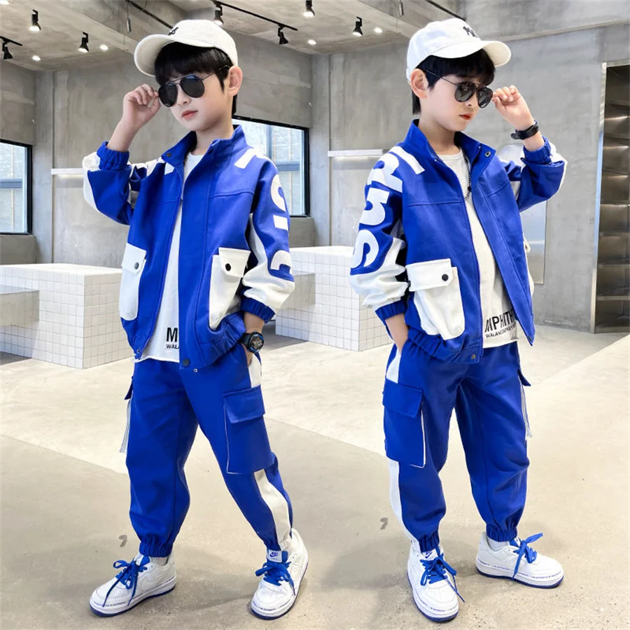 2 Pieces Kids Clothes Boys Sets Spring Autumn Leisure Hoodie + Pants Waterproof Windproof Sportswear Students Trousers Groups
2 Pieces Kids Clothes Boys Sets Spring Autumn Leisure Hoodie + Pants Waterproof Windproof Sportswear Students Trousers Groups
