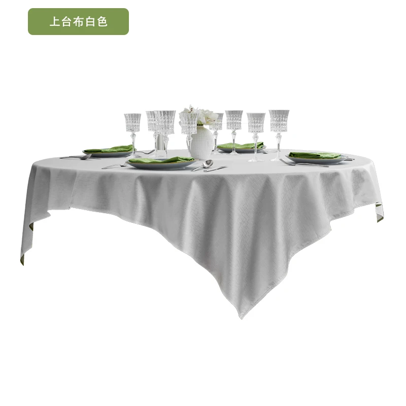 187054 Hotel waterproof, oil resistant, and non washable tablecloth, light luxury customized high-end dining table, restaurant
187054 Hotel waterproof, oil resistant, and non washable tablecloth, light luxury customized high-end dining table, restaurant