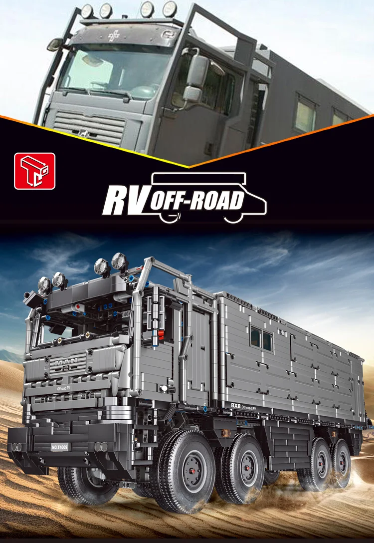 6068PCS Off Road RV Building Blocks City Motorhome Model Bricks Kids Educational DIY Toys Birthday Gifts 6068PCS Off Road RV Building Blocks City Motorhome Model Bricks Kids Educational DIY Toys Birthday Gifts