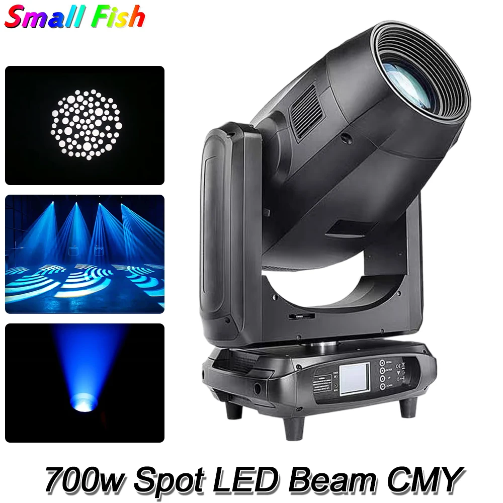 

LED 700W Spot Beam Zoom Stage Lighting CMY CTO Profile Frame Wash Strobe Cutting Moving Head DJ Disco Party Wedding Decoration