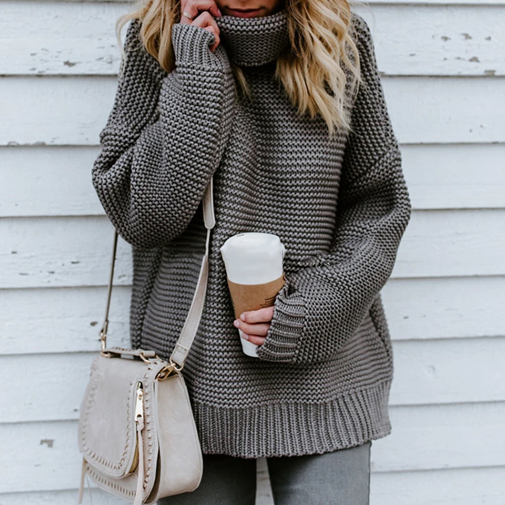 ZNU Women Turtleneck Sweater Pullovers Long Sleeve Winter Female Solid Color Casual Basic Top Knit Ladies Jumper Korean Style
ZNU Women Turtleneck Sweater Pullovers Long Sleeve Winter Female Solid Color Casual Basic Top Knit Ladies Jumper Korean Style