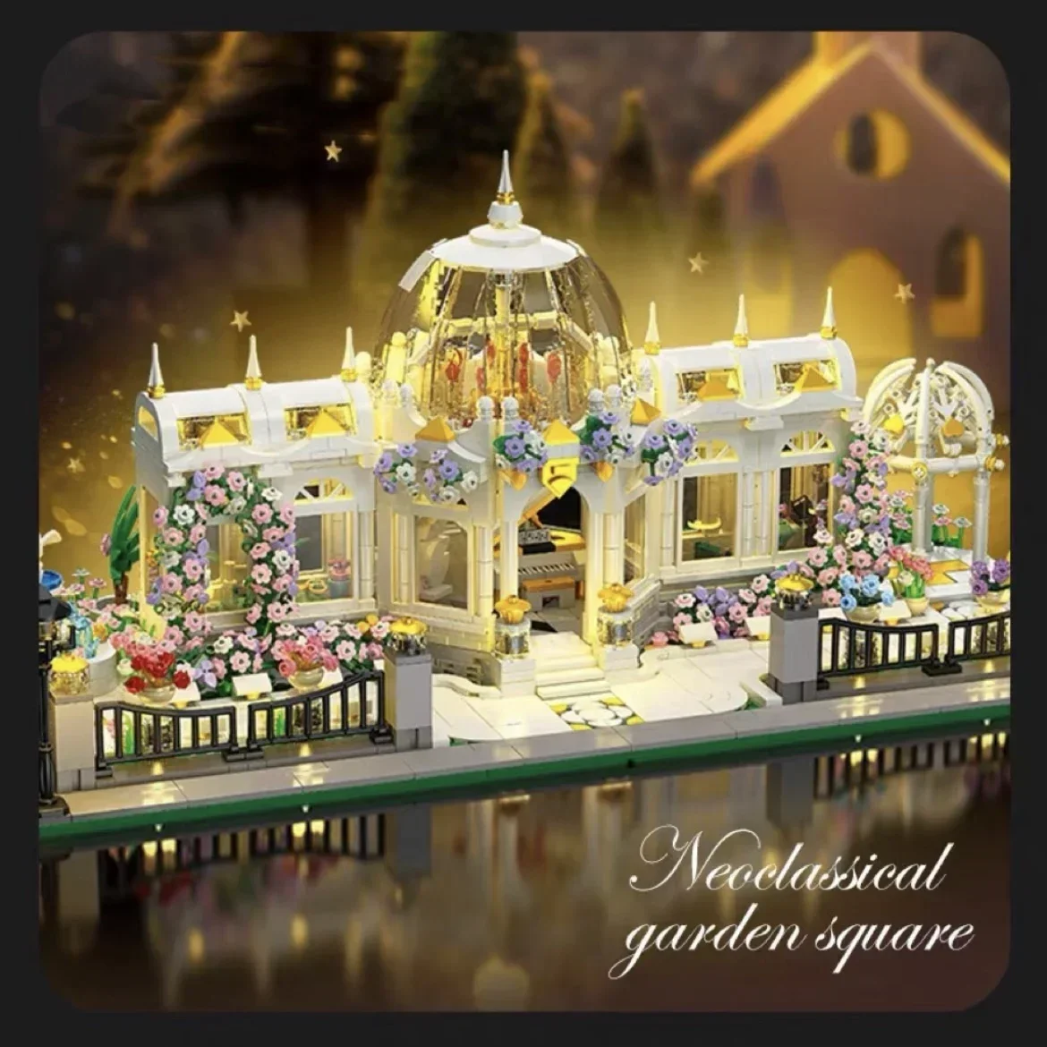 JJ9043 Jiestar Creative Expert Moc Neoclassical Garden Square Street View Light Bricks Modular House Model Building Blocks Toy
JJ9043 Jiestar Creative Expert Moc Neoclassical Garden Square Street View Light Bricks Modular House Model Building Blocks Toy