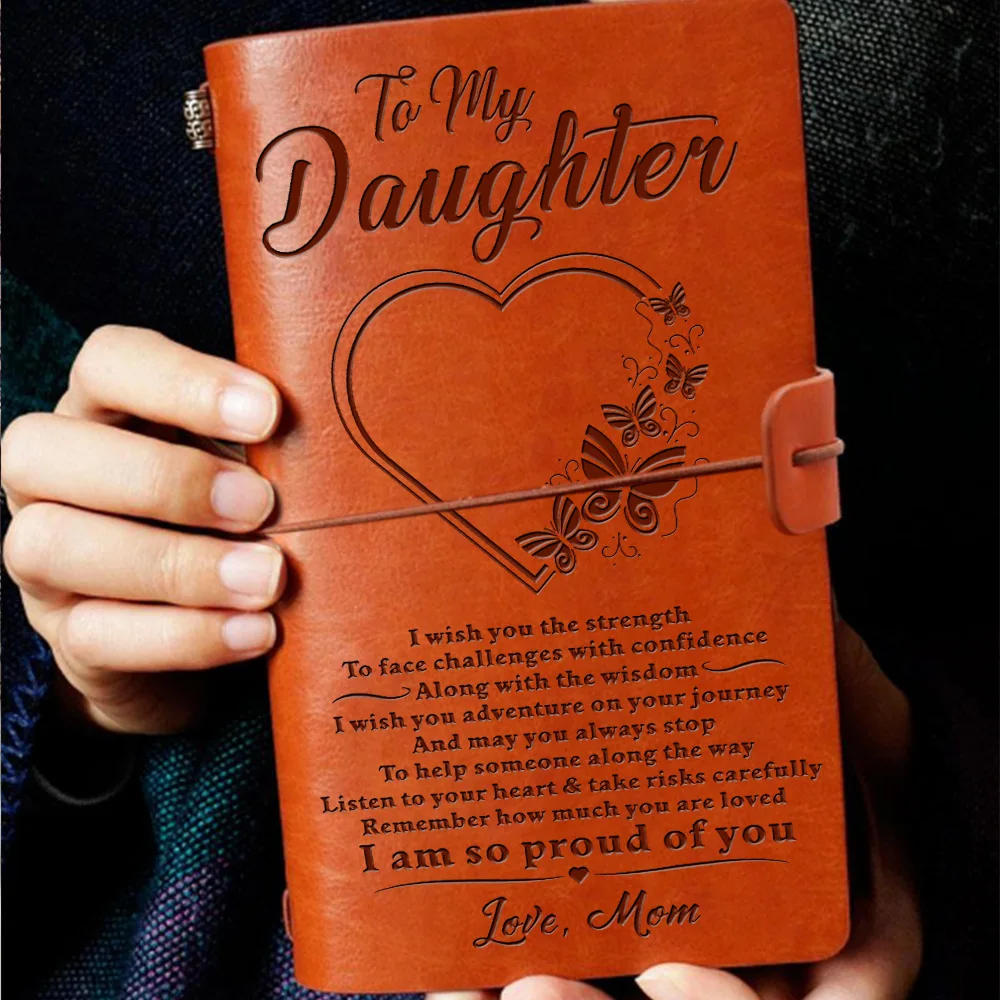Engraved Leather Journal Custom Branding Personalized Gifts For Women Daughter Girlfriend A6 Notebook Diary Dropshipping 120*200
Engraved Leather Journal Custom Branding Personalized Gifts For Women Daughter Girlfriend A6 Notebook Diary Dropshipping 120*200
