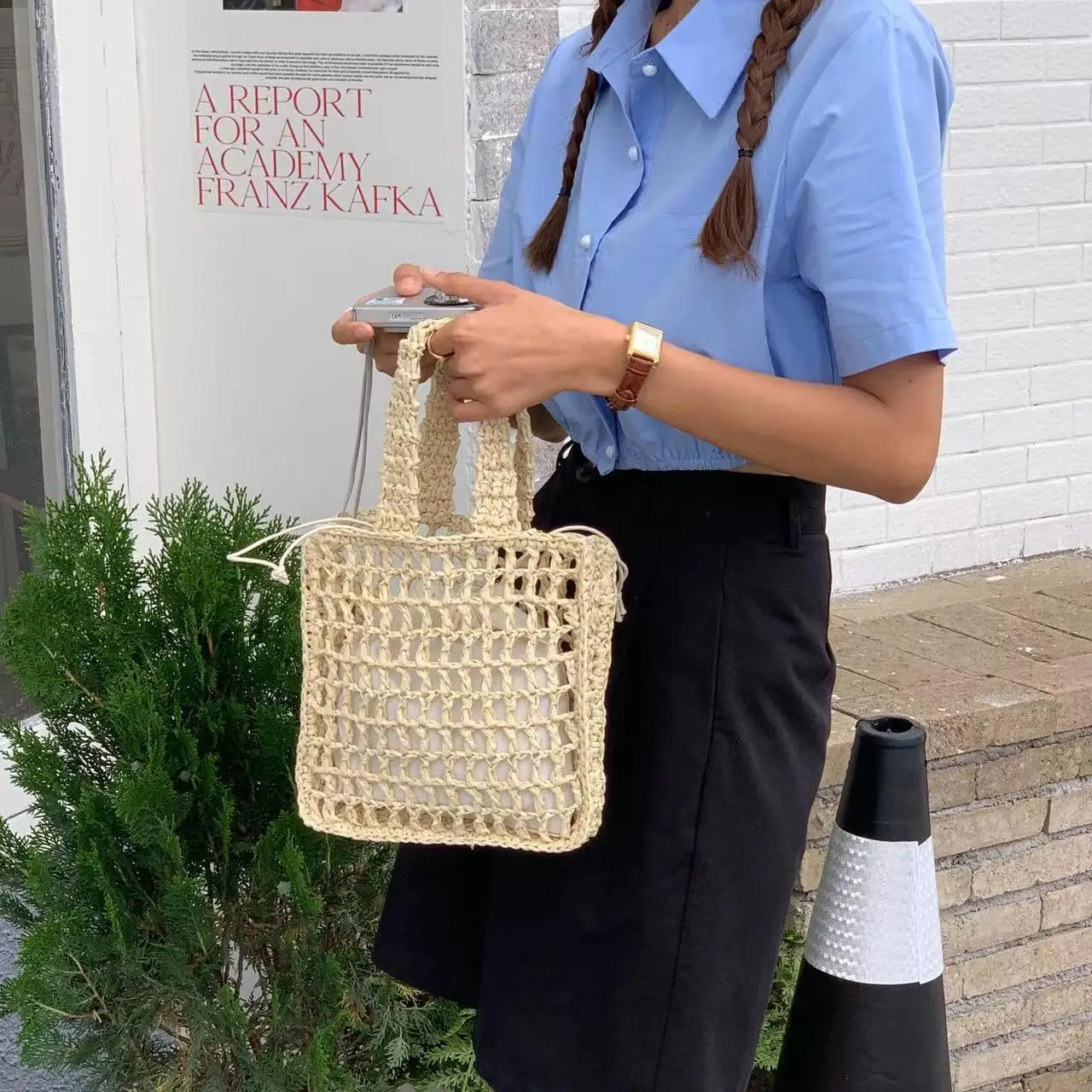 Handwoven Raffia Beach Bag with Tassels - Summer Crossbody Clutch 11 Sea06d06062d64561b8d17a4ebd06e8f9d