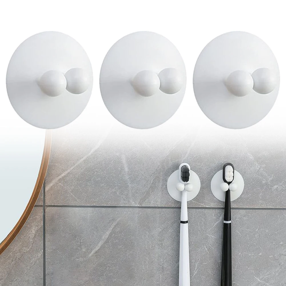 3pcs Self-adhesive Silicone Toothbrush Holder Bathroom Hooks Towel Key Rack Cabel Plug Holder Hangers For Kitchen Office Organiz
3pcs Self-adhesive Silicone Toothbrush Holder Bathroom Hooks Towel Key Rack Cabel Plug Holder Hangers For Kitchen Office Organiz