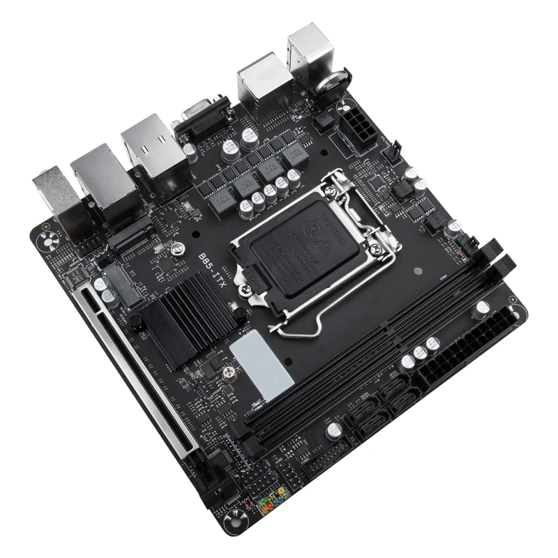 B85 ITX Mining Motherboard LGA 1150 CPU Socket PCI-E USB for M.2 DDR3 2 Memory Slot for Miner Dropship
B85 ITX Mining Motherboard LGA 1150 CPU Socket PCI-E USB for M.2 DDR3 2 Memory Slot for Miner Dropship