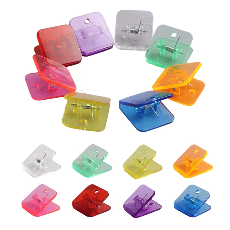 30MM Sewing Clip Plastic Handmade DIY Crafts Clothing Crocheting Knitting Multi-purpose Safety Clips Binding Clips Paper
30MM Sewing Clip Plastic Handmade DIY Crafts Clothing Crocheting Knitting Multi-purpose Safety Clips Binding Clips Paper