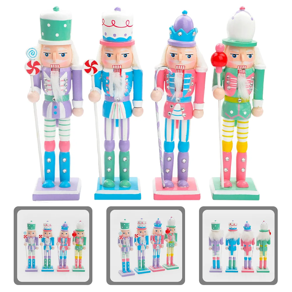 Nutcracker Figurine Wood Christmas Nutcracker Statue Christmas Desktop Decoration Adorn Nutcracker Crafts Table Ornament
Nutcracker Figurine Wood Christmas Nutcracker Statue Christmas Desktop Decoration Adorn Nutcracker Crafts Table Ornament