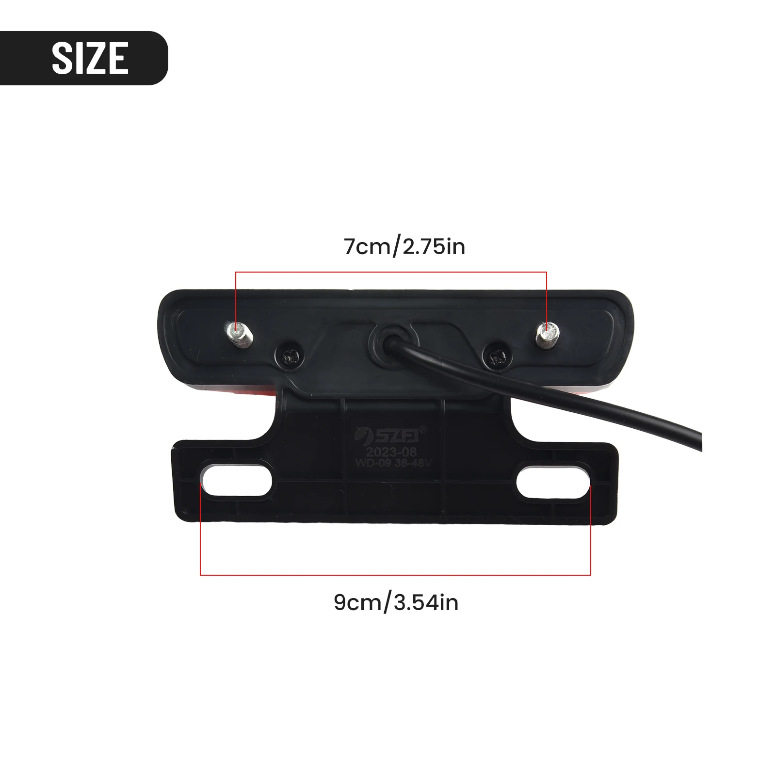 High Quality Brand New Tail Light Warning LED Lamp Part Practical SM Connector 1pcs Warning 1x Light Light/Tail
High Quality Brand New Tail Light Warning LED Lamp Part Practical SM Connector 1pcs Warning 1x Light Light/Tail