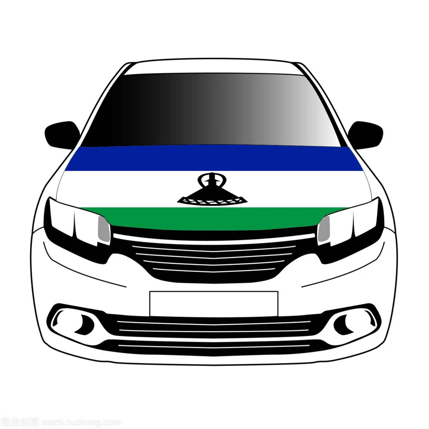 Lesotho flags car Hood cover 3.3x5ft/5x7ft 100%polyester,car bonnet banner 
Lesotho flags car Hood cover 3.3x5ft/5x7ft 100%polyester,car bonnet banner
