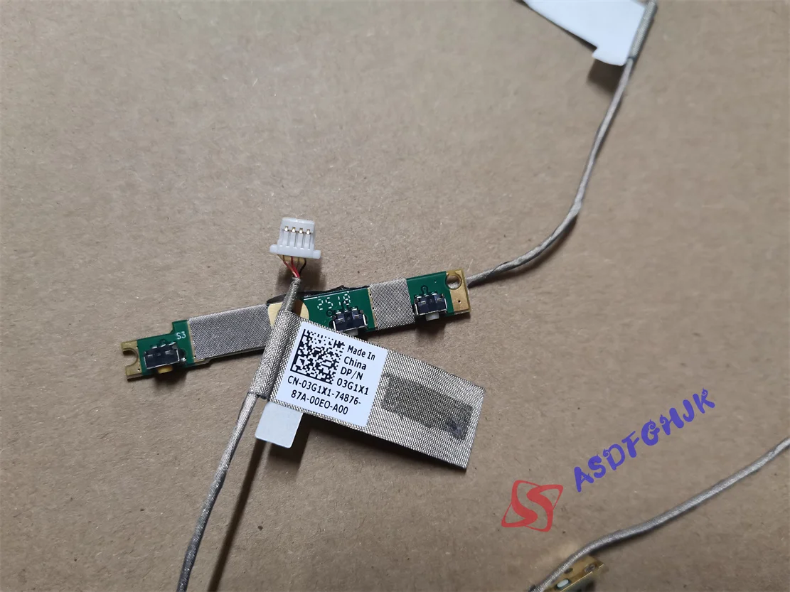 For Dell Inspiron 13 Laptop (5368/5378) Power button/Volume Button Board with Cable-3G1X1 03G1X1 450.07R0A.0021
For Dell Inspiron 13 Laptop (5368/5378) Power button/Volume Button Board with Cable-3G1X1 03G1X1 450.07R0A.0021