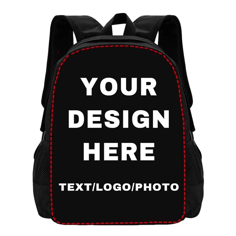 

Нейлоновый рюкзак «сделай сам», персонализированные вместительные школьные ранцы с вашим логотипом, детские сумки для мальчиков и девочек, мужские рюкзаки