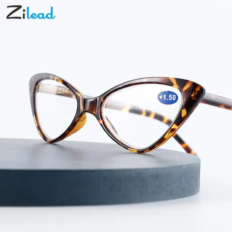Zilead Women Cateye Reading Glasses Fashion Mini Cat Eye Hyperopia Eyeglasses Frame Retro Presbyopic Optical Eyewear Diopter+1+4
Zilead Women Cateye Reading Glasses Fashion Mini Cat Eye Hyperopia Eyeglasses Frame Retro Presbyopic Optical Eyewear Diopter+1+4
