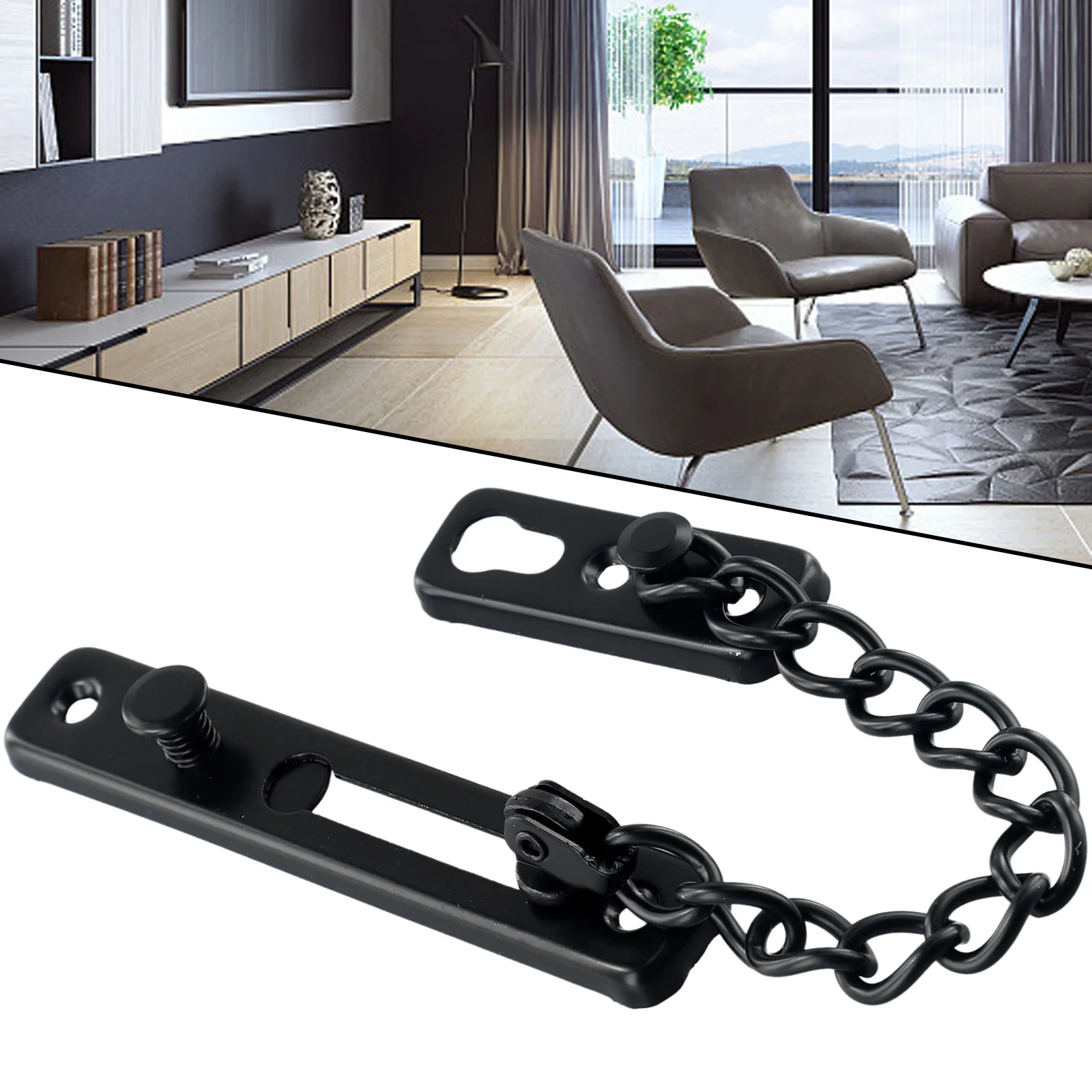 New Door Chain Security Door Chain Door Chain Lock Door Safety Lock Restrictor Safety Guard Lock Strong Security
New Door Chain Security Door Chain Door Chain Lock Door Safety Lock Restrictor Safety Guard Lock Strong Security