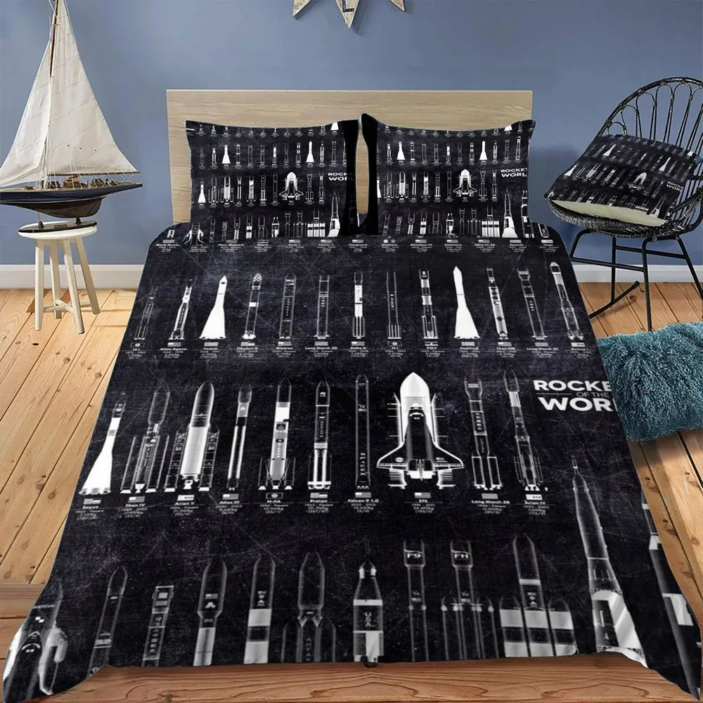 rockets of the world Duvet Cover Twin Bedding Set Luxury Quilt Cover With Zipper Closure Queen Size Comforter Sets
rockets of the world Duvet Cover Twin Bedding Set Luxury Quilt Cover With Zipper Closure Queen Size Comforter Sets