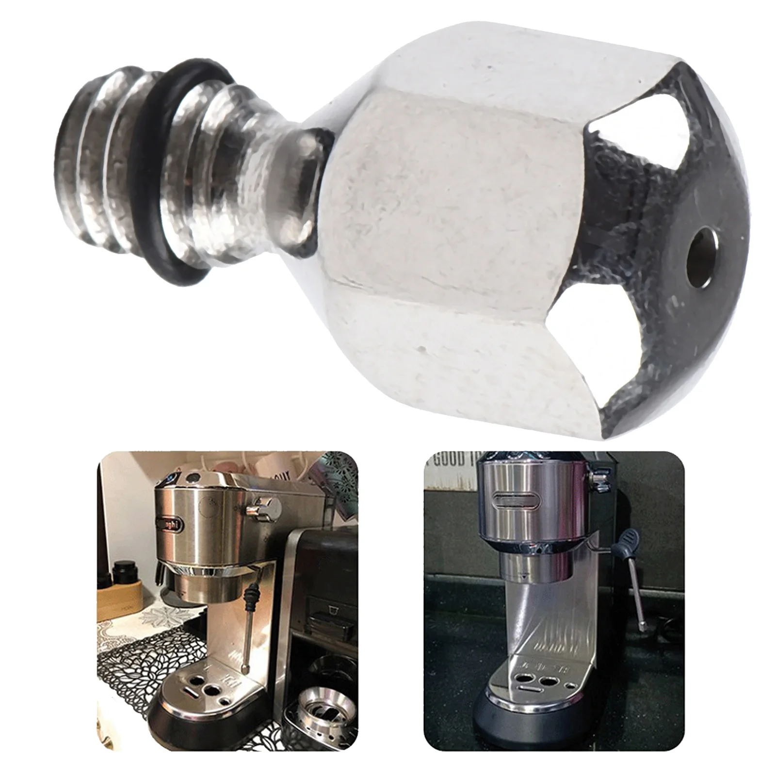 Single Hole 3Holes Steam Lever Tip Steam Wand Nozzle For DeLonghi Coffee Machine Stainless Steel Steam Pipe Replacement Head
Single Hole 3Holes Steam Lever Tip Steam Wand Nozzle For DeLonghi Coffee Machine Stainless Steel Steam Pipe Replacement Head