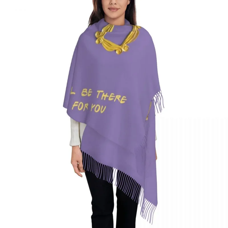 Fashion I'll Be There For You Tassel Scarf Women Winter Fall Warm Shawl Wrap Lady Friends TV Show Scarves
Fashion I'll Be There For You Tassel Scarf Women Winter Fall Warm Shawl Wrap Lady Friends TV Show Scarves
