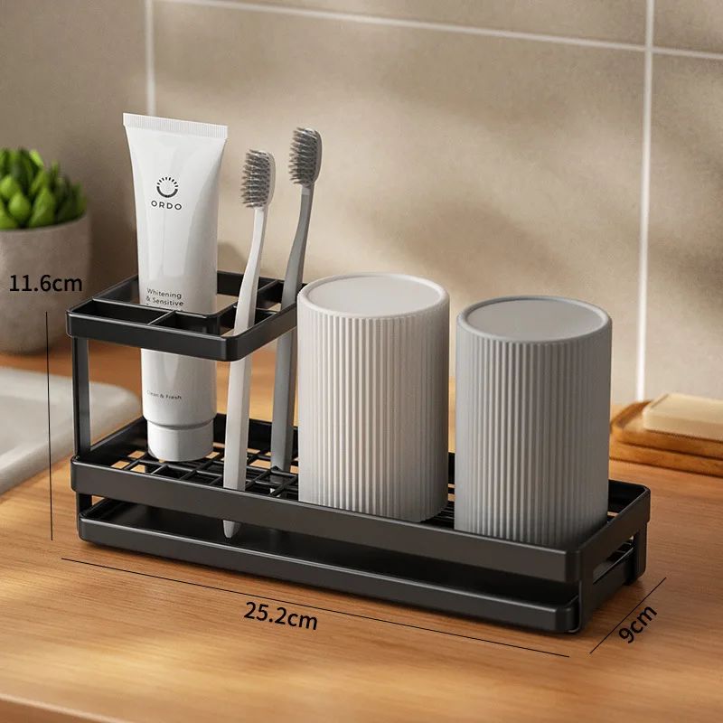 Multifunction Toothbrush Holder Storage Stainless Steel Practical Bathroom Toothpaste Holder Stand Vertical Toothbrush Holder
Multifunction Toothbrush Holder Storage Stainless Steel Practical Bathroom Toothpaste Holder Stand Vertical Toothbrush Holder