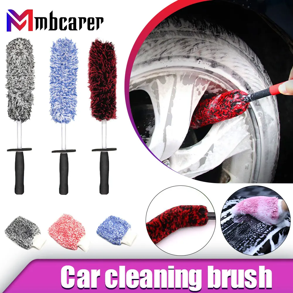 1/2PCS Car Wheel Brush Microfiber Long Handle Brush Wash Car Washing Wheel Rim Spoke Barrel Cleaning Brush Articles for Cars
1/2PCS Car Wheel Brush Microfiber Long Handle Brush Wash Car Washing Wheel Rim Spoke Barrel Cleaning Brush Articles for Cars