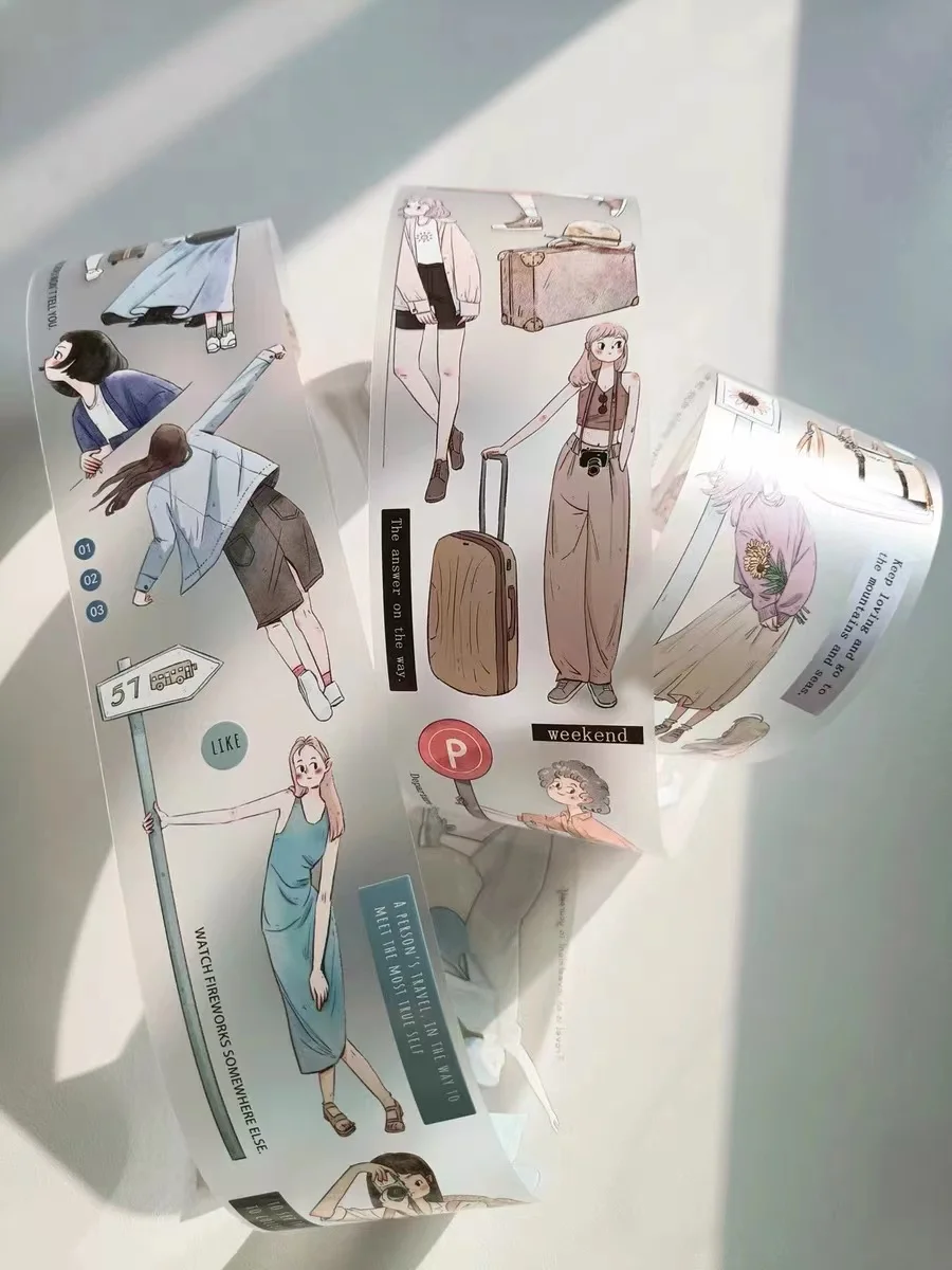 Винтажная походная и медленная походная декоративная наклейка Washi PET для оформления фотографий «сделай сам», скрапбукинга
Винтажная походная и медленная походная декоративная наклейка Washi PET для оформления фотографий «сделай сам», скрапбукинга
