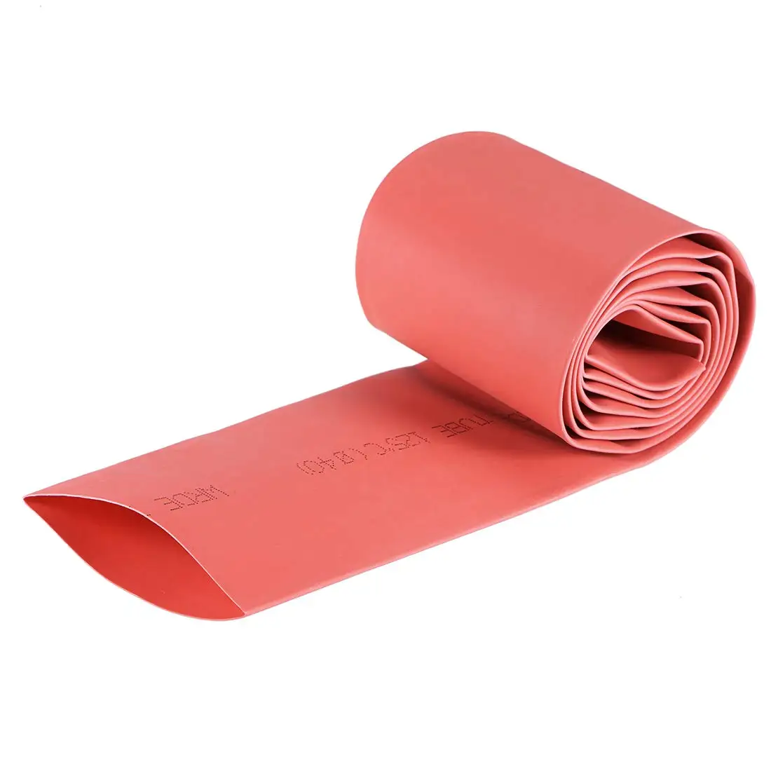

Keszoox Heat Shrink Tubing, 40mm Dia 66mm Flat Width 2:1 Ratio Shrinkable Tube Cable Sleeve 1m - Red