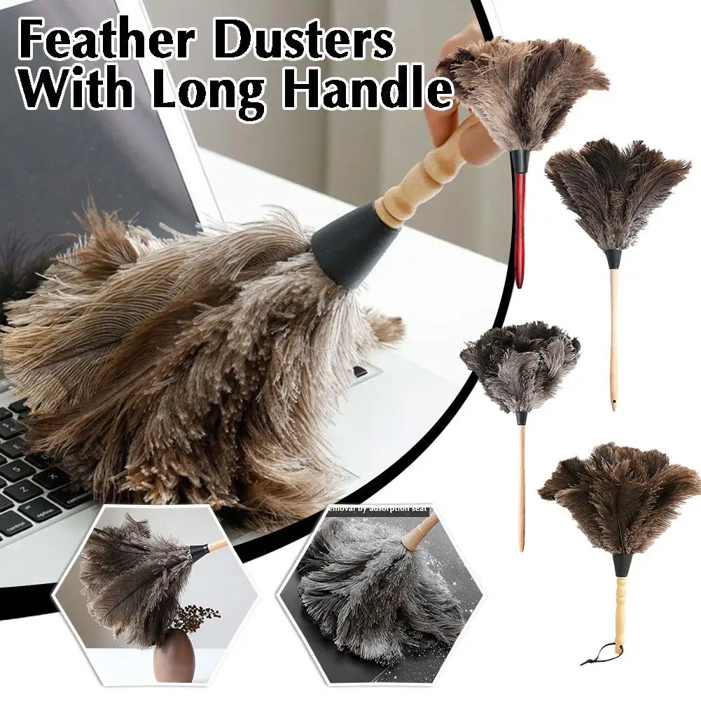 Long Handle Feather Dusters Ostrich Duster Brush Electrostatic Dust Accessories Household Tools Cleaning Dust Cleaning T6J6
Long Handle Feather Dusters Ostrich Duster Brush Electrostatic Dust Accessories Household Tools Cleaning Dust Cleaning T6J6