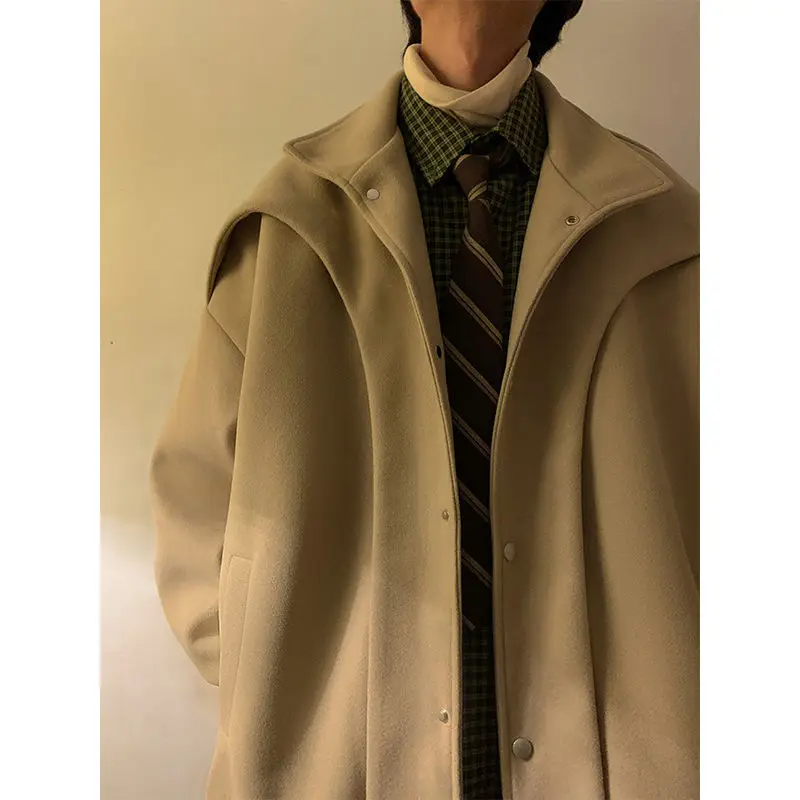 Jacket men's autumn and winter lapel plus velvet jacket spring and autumn plus size Japanese retro niche casual loose y2k tops
Jacket men's autumn and winter lapel plus velvet jacket spring and autumn plus size Japanese retro niche casual loose y2k tops