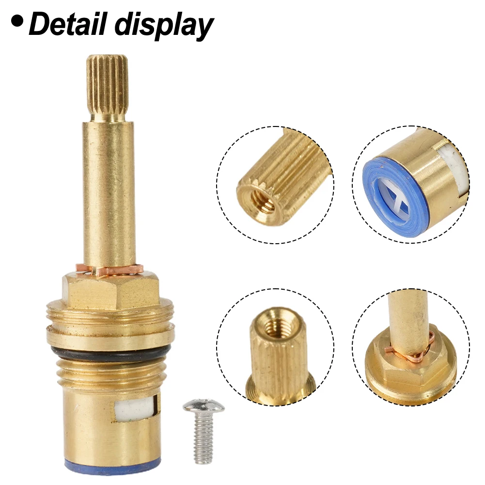 Shower Bath Tap Value Cartridge Hot Water Valve Core Quarter Turn Flow Long Tall Stem Insert 20 75mm Copper Bathroom Accessories
Shower Bath Tap Value Cartridge Hot Water Valve Core Quarter Turn Flow Long Tall Stem Insert 20 75mm Copper Bathroom Accessories
