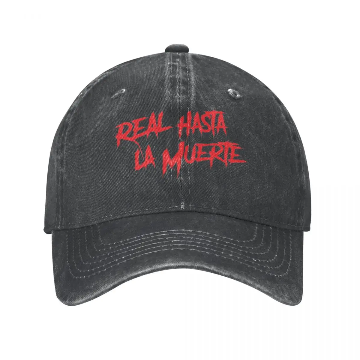 Real Hasta La Muerte Men Women Baseball Cap Anuel AA Distressed Denim Caps Hat Fashion Outdoor Summer Snapback Hat
Real Hasta La Muerte Men Women Baseball Cap Anuel AA Distressed Denim Caps Hat Fashion Outdoor Summer Snapback Hat