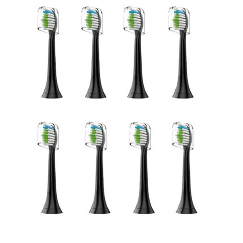 

4pcs For Philips Brush DiamondClean ProResults FlexCare HX6064/14 HX9073 HX9043 Replacement electric ToothBrush Heads Black
