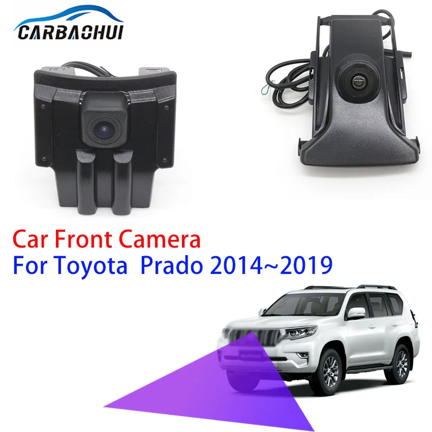 

Front View Camera HD CCD Waterproof Night Vision Car Parking Camera For Toyota Land Cruiser Prado 150 2014 2018-2022