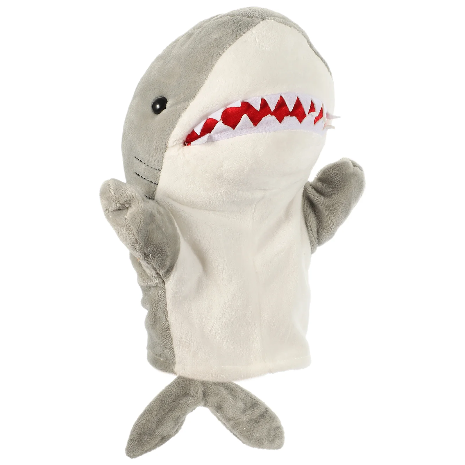 

Shark Stuffed Animal Toy Hand Puppet Early Education Puppets for Kids Interactive Animals