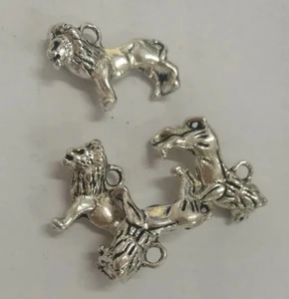 10 шт., подвески в виде льва диаметром 21x13 мм с отверстием 1,7 мм, H0808
10 шт., подвески в виде льва диаметром 21x13 мм с отверстием 1,7 мм, H0808