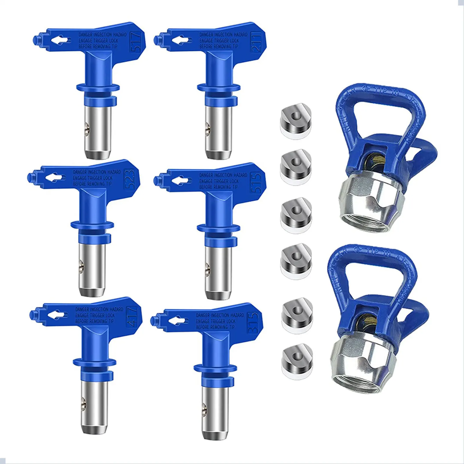 For Machine Paint Spray Nozzle Reverse Spray Tips Differ Diameters Nozzle Guards Range 15-30cm 6 Models Airless
For Machine Paint Spray Nozzle Reverse Spray Tips Differ Diameters Nozzle Guards Range 15-30cm 6 Models Airless