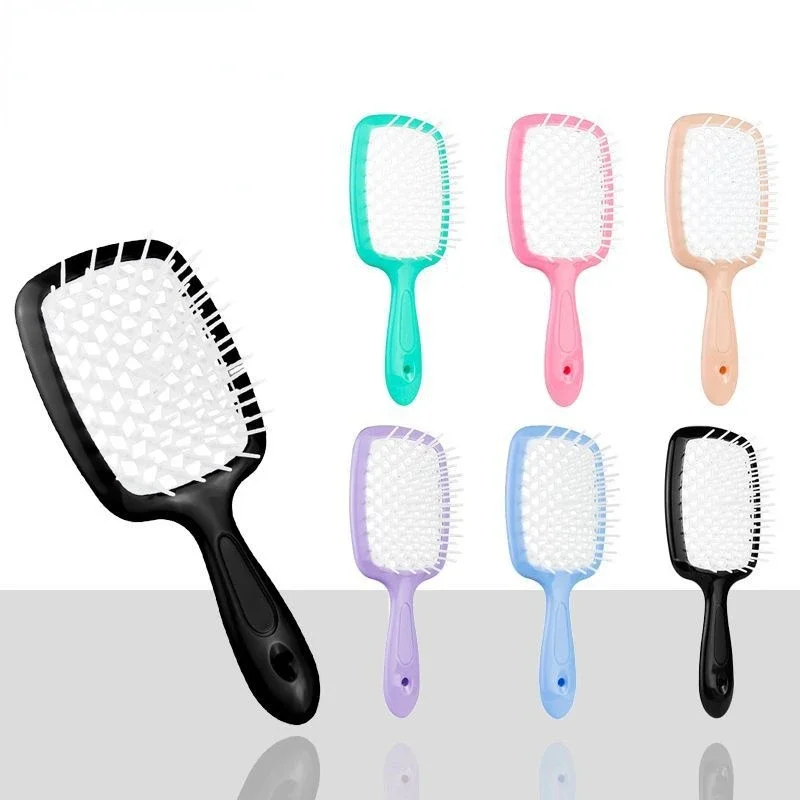Hair Comb Hollow Out Anti-static Hair Comb Large Plate Combs Scalp Massage Comb Hair Brush Hairdressing Styling Tools 
Hair Comb Hollow Out Anti-static Hair Comb Large Plate Combs Scalp Massage Comb Hair Brush Hairdressing Styling Tools