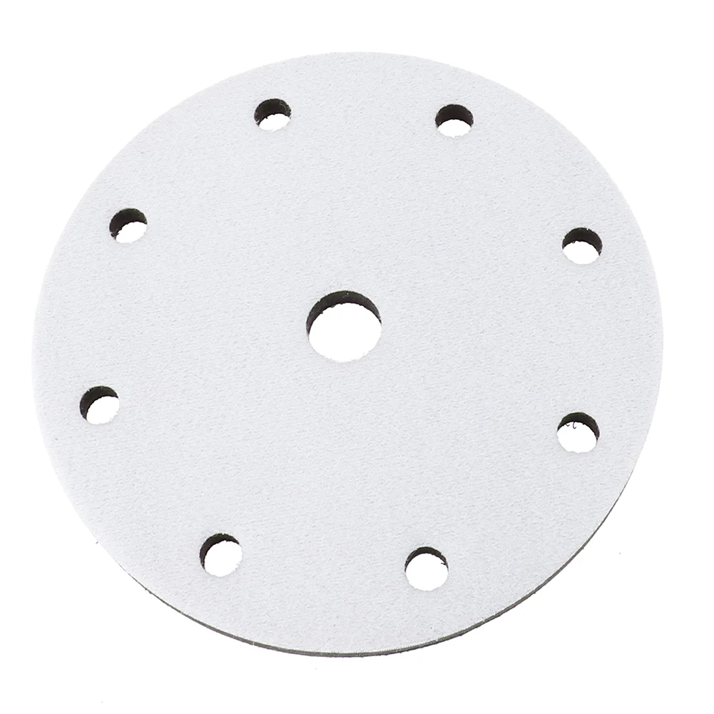 

1Pc Polishing Pad 6inch 9 Hole 150mm Interface Soft Pad Hook And Loop Disc Backing Pad For Sander Sanding Machine Tools Parts