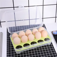 Egg Storage Box Egg Anti-collision Refrigerator Storage Fresh Storage Box Portable Plastic Box 15 Grid Picnic Egg Box Egg Storage Box Egg Anti-collision Refrigerator Storage Fresh Storage Box Portable Plastic Box 15 Grid Picnic Egg Box
