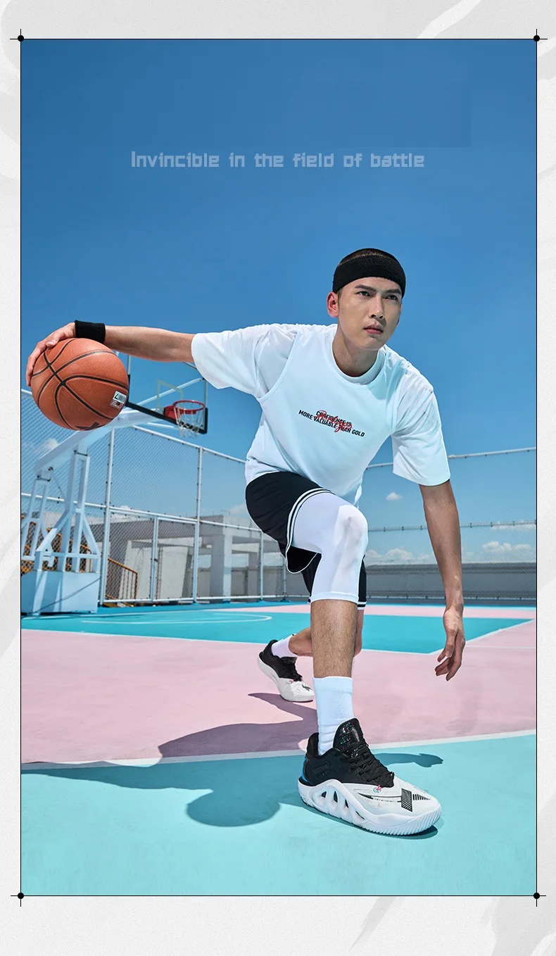 Xtep garras do diabo tênis de basquete para homem 2024 outono confortável sapatos esportivos combate estabilidade rebote tênis 876319120001 Xtep garras do diabo tênis de basquete para homem 2024 outono confortável sapatos esportivos combate estabilidade rebote tênis 876319120001