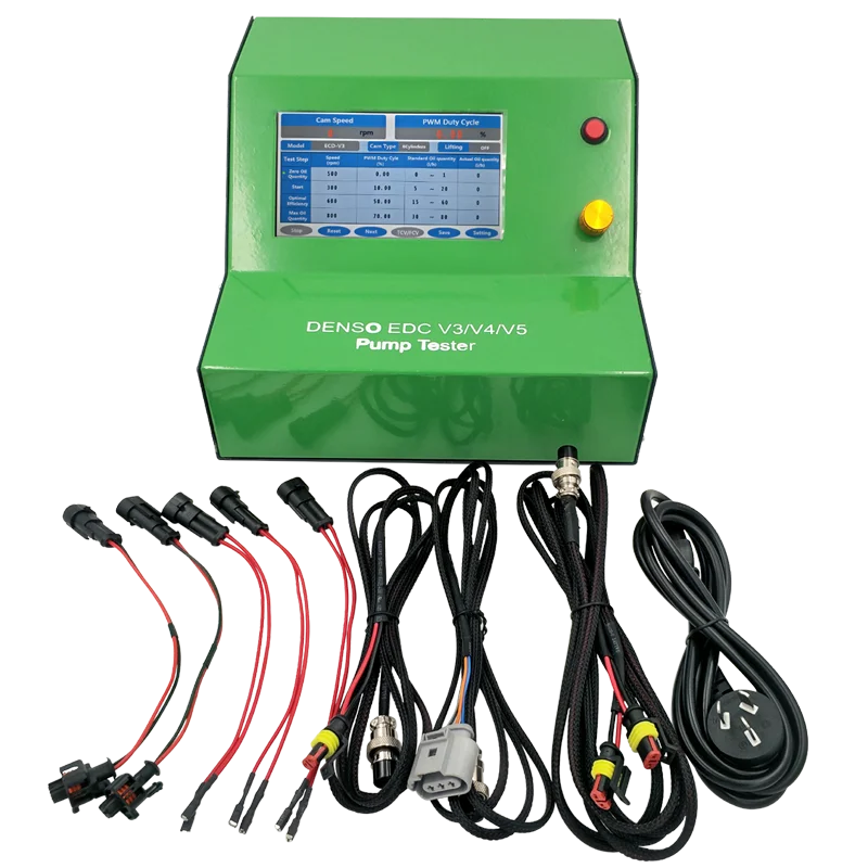 High Pressure Diesel Fuel Common Rail Pump Tester for testing EDC V3V4V5 Pump with checking the speed sensor functions
High Pressure Diesel Fuel Common Rail Pump Tester for testing EDC V3V4V5 Pump with checking the speed sensor functions